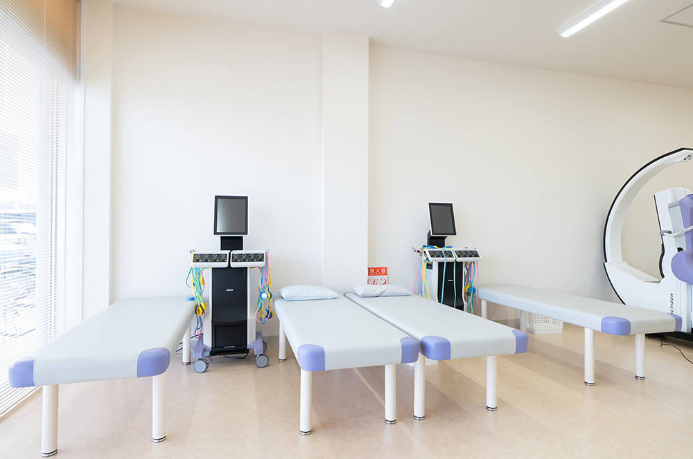 桶川市の整形外科、坂田東整形外科のリハビリテーション